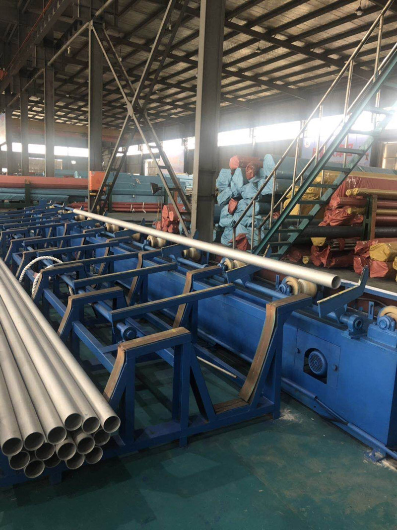 Eddy Current Testing of Tubes in Huashang Steel Workshop